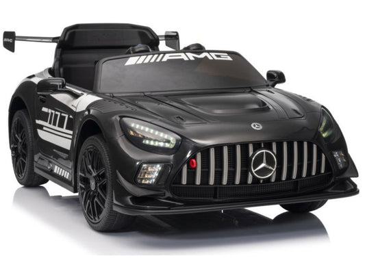 Carro elétrico Mercedes AMG GT3 preto