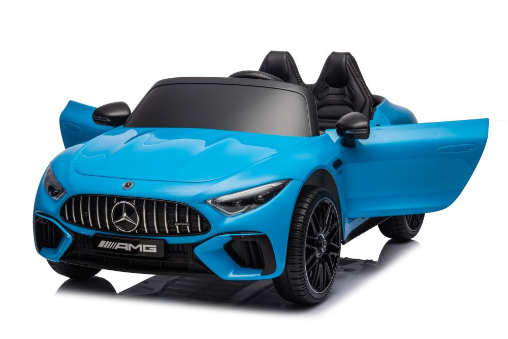 Carro Elétrico Mercedes AMG SL63 Azul Pintado
