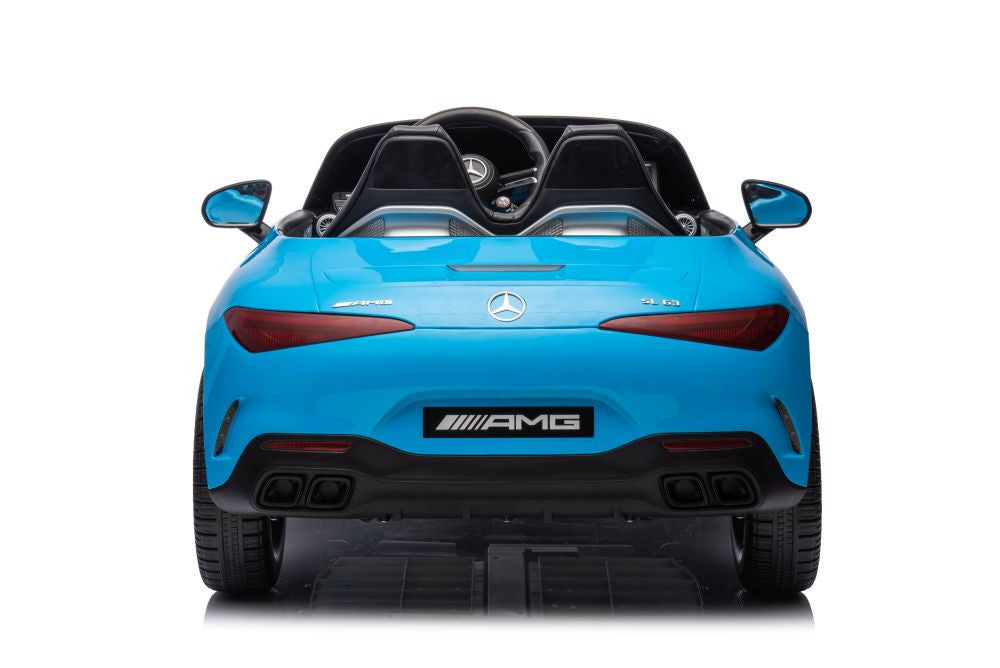 Carro Elétrico Mercedes AMG SL63 Azul Pintado