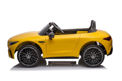 Carro Elétrico Mercedes AMG SL63 Amarelo Pintado