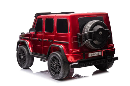 Carro elétrico Mercedes G63 XXL 24V vermelho