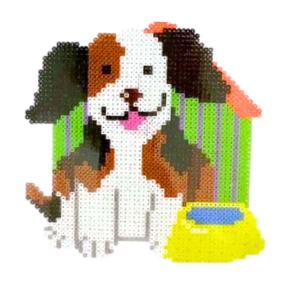 Conjunto contas mosaico cão e gato 6000 peças