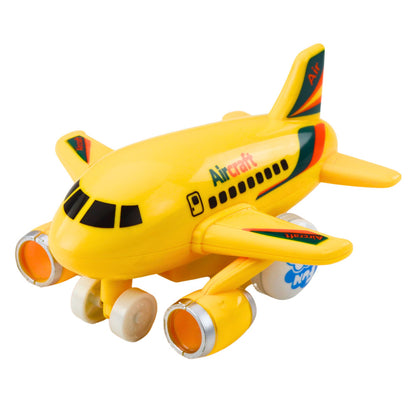 Avião com movimento luz som 3 cores