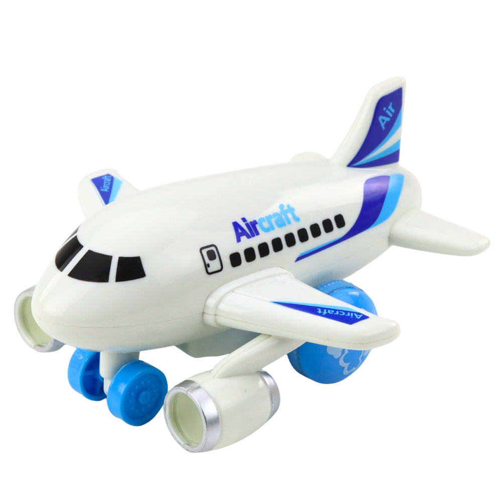 Avião com movimento luz som 3 cores