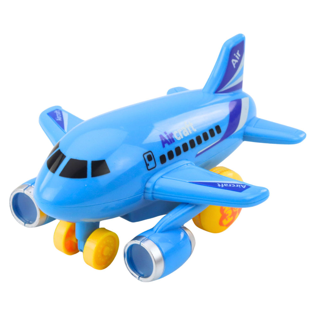 Avião com movimento luz som 3 cores