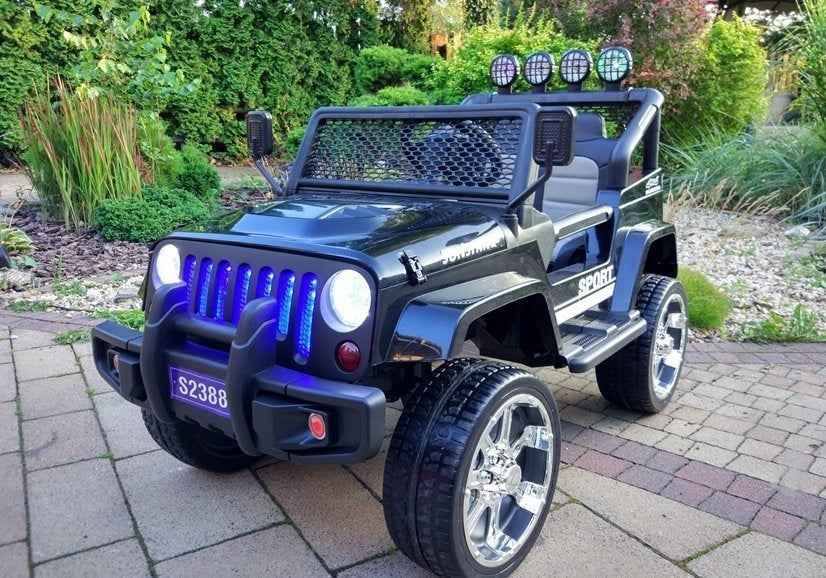 Carro Ride On Jeep S2388 preto 4x45W