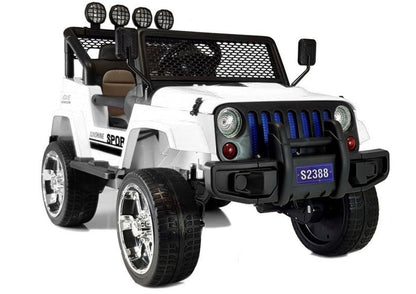 Carro Ride On Jeep S2388 branco 4x45W