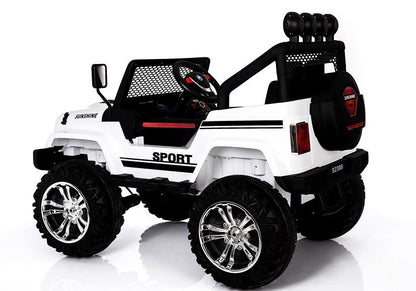 Carro Ride On Jeep S2388 branco 4x45W
