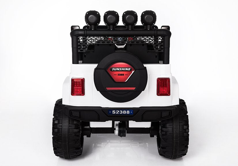 Carro Ride On Jeep S2388 branco 4x45W