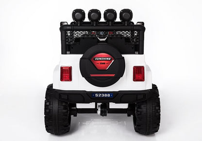 Carro Ride On Jeep S2388 branco 4x45W