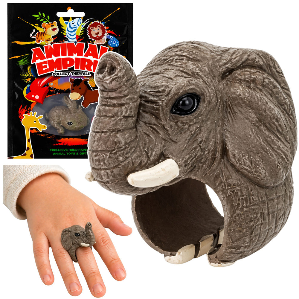 Anel educativo Animais elefante