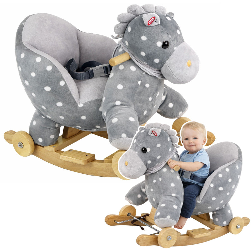 Cavalo de baloiço Little Dots 46 cm