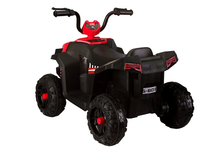 Quadriciclo elétrico infantil S601 vermelho