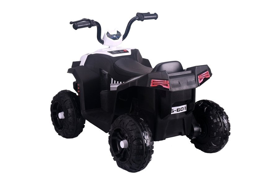 Quadriciclo elétrico infantil S601 branco