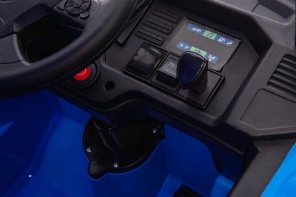 Carro elétrico Scania 500R HL698 azul 4x4