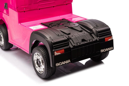Carro elétrico Scania 500R HL698 rosa 4x4