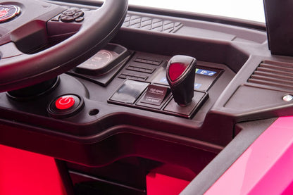 Carro elétrico Scania 500R HL698 rosa 4x4