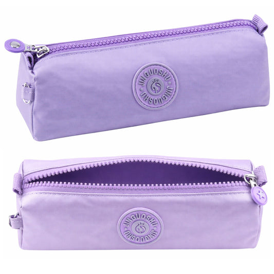 Estojo Escolar Compartimento Único Roxo 21.5cm