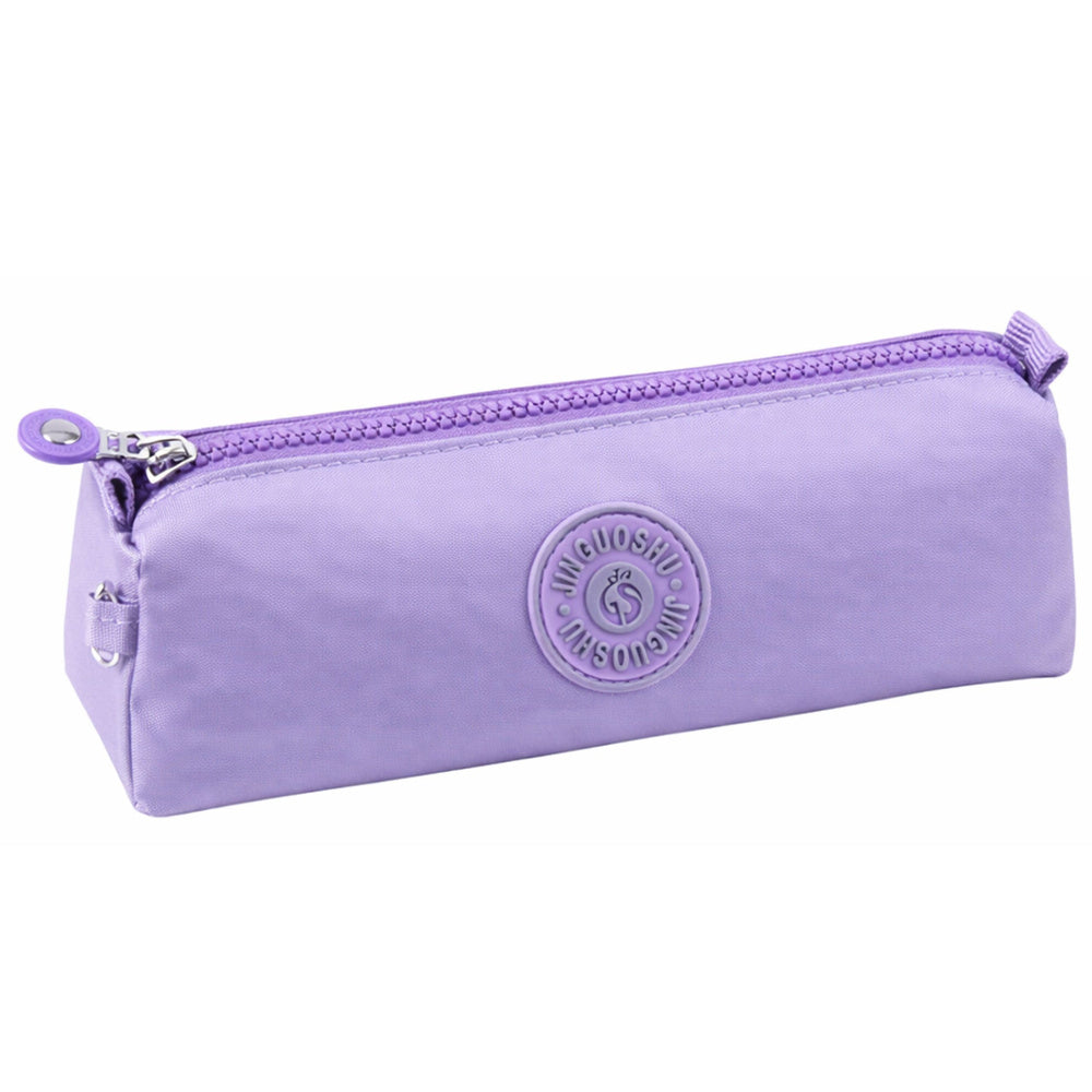 Estojo Escolar Compartimento Único Roxo 21.5cm