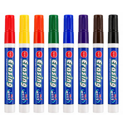 Marcadores quadro branco 8 cores
