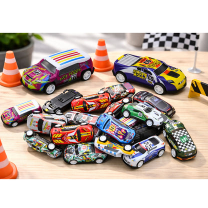 Conjunto de carros em mala 25 peças com tapete de estradas