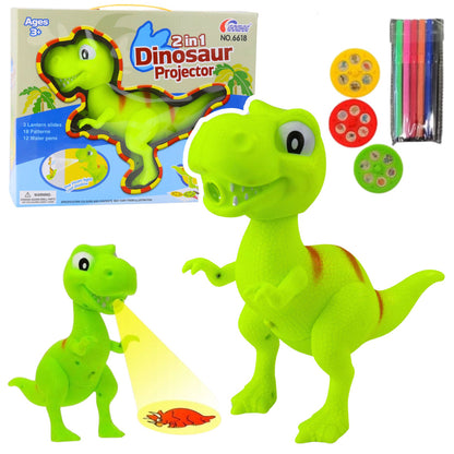 Projetor infantil dinossauro 18 peças
