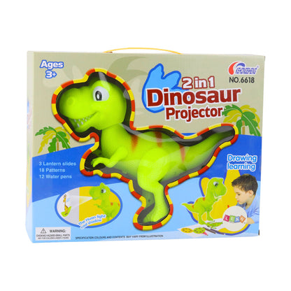 Projetor infantil dinossauro 18 peças