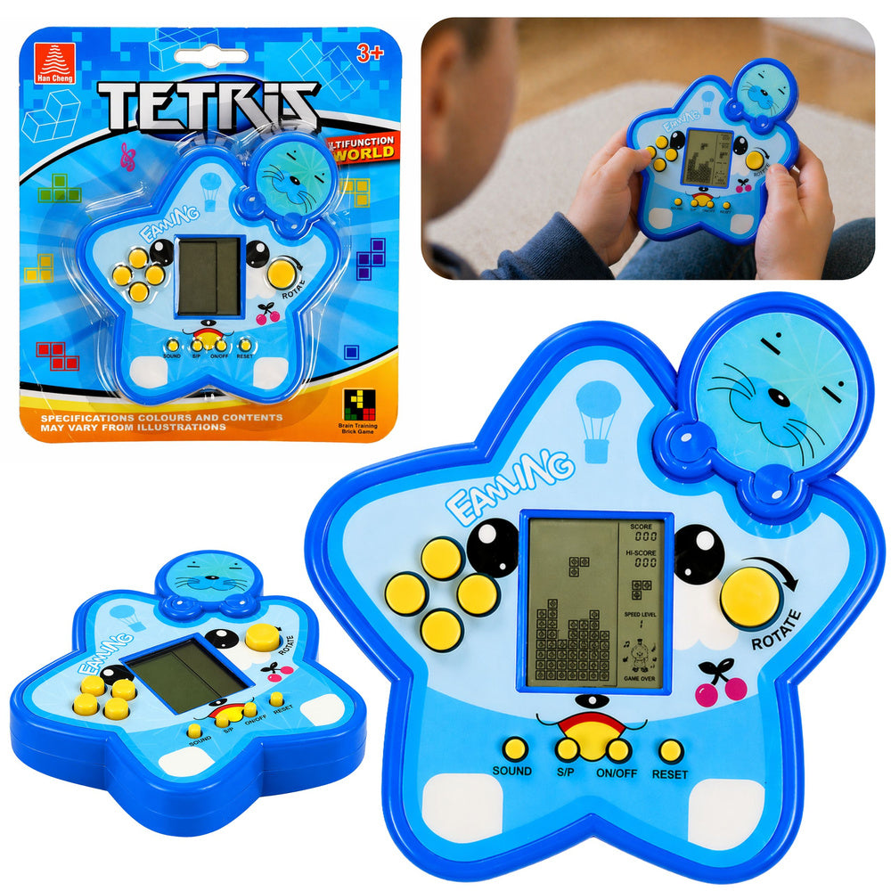 Jogo eletrónico Tetris Star azul (1 unidade, sortido)