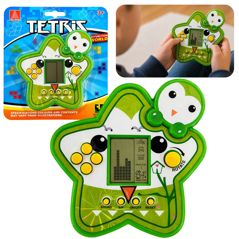 Jogo eletrónico Tetris Star verde (1 unidade, sortido)