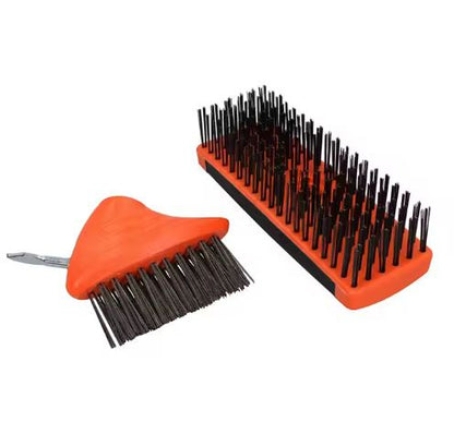 Escova Aço Limpeza Juntas Pavimento 2pcs