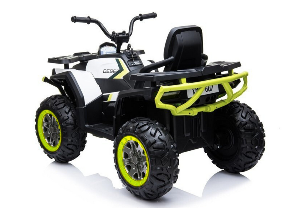 Quadriciclo elétrico infantil XMX607 branco