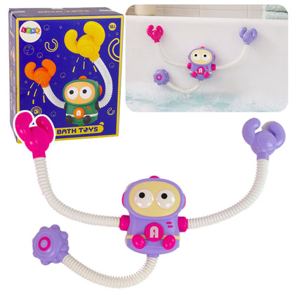 Brinquedo banho urso cosmonauta com bateria