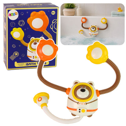 Brinquedo banho urso cosmonauta água