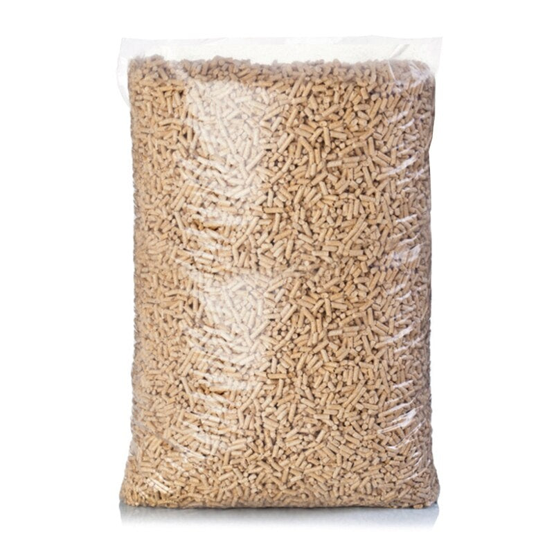 Pellets de madeira 15,5 kg faia e pinho