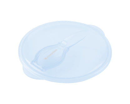 Taça azul Feedy com colher