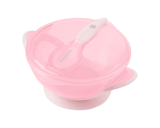 Taça rosa Feedy com colher