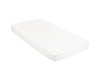 Protetor de colchão em malha de algodão 60/120/15 cm Triângulos