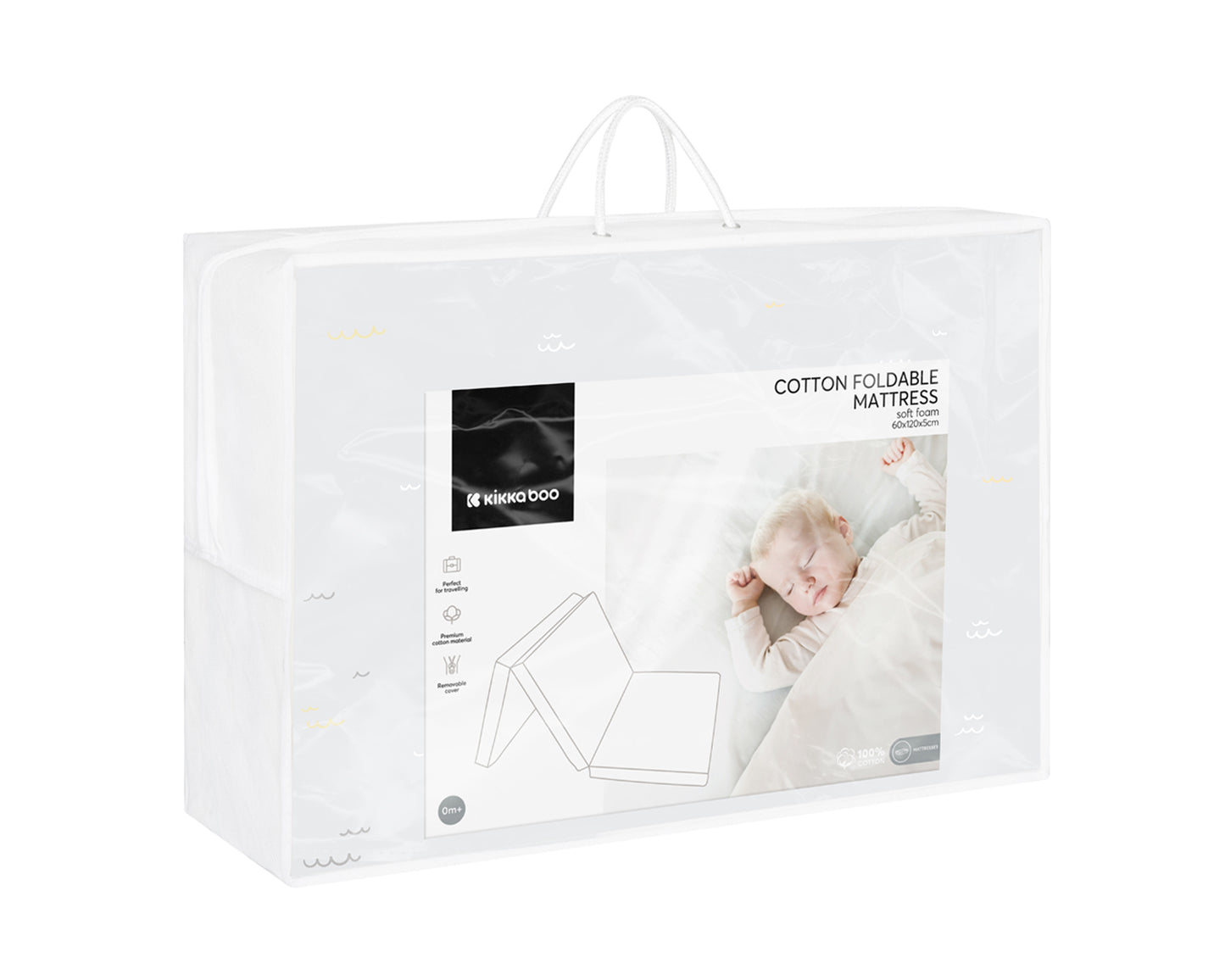 Colchão dobrável 60/120/5 cm Seally Me Pattern