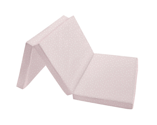 Colchão dobrável 60/120/5 cm Rosa Confetti