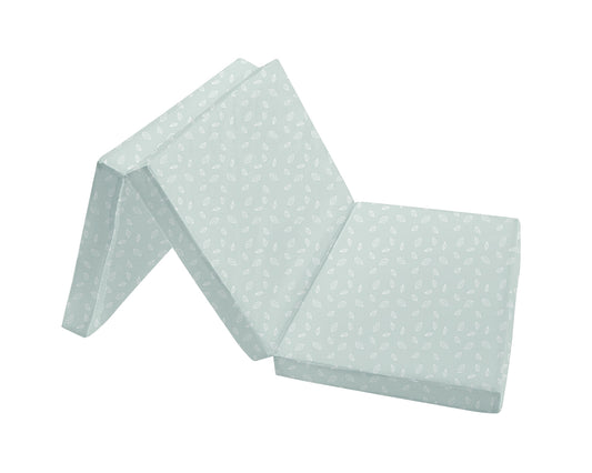 Colchão dobrável 60/120/5 cm Folhas Mint