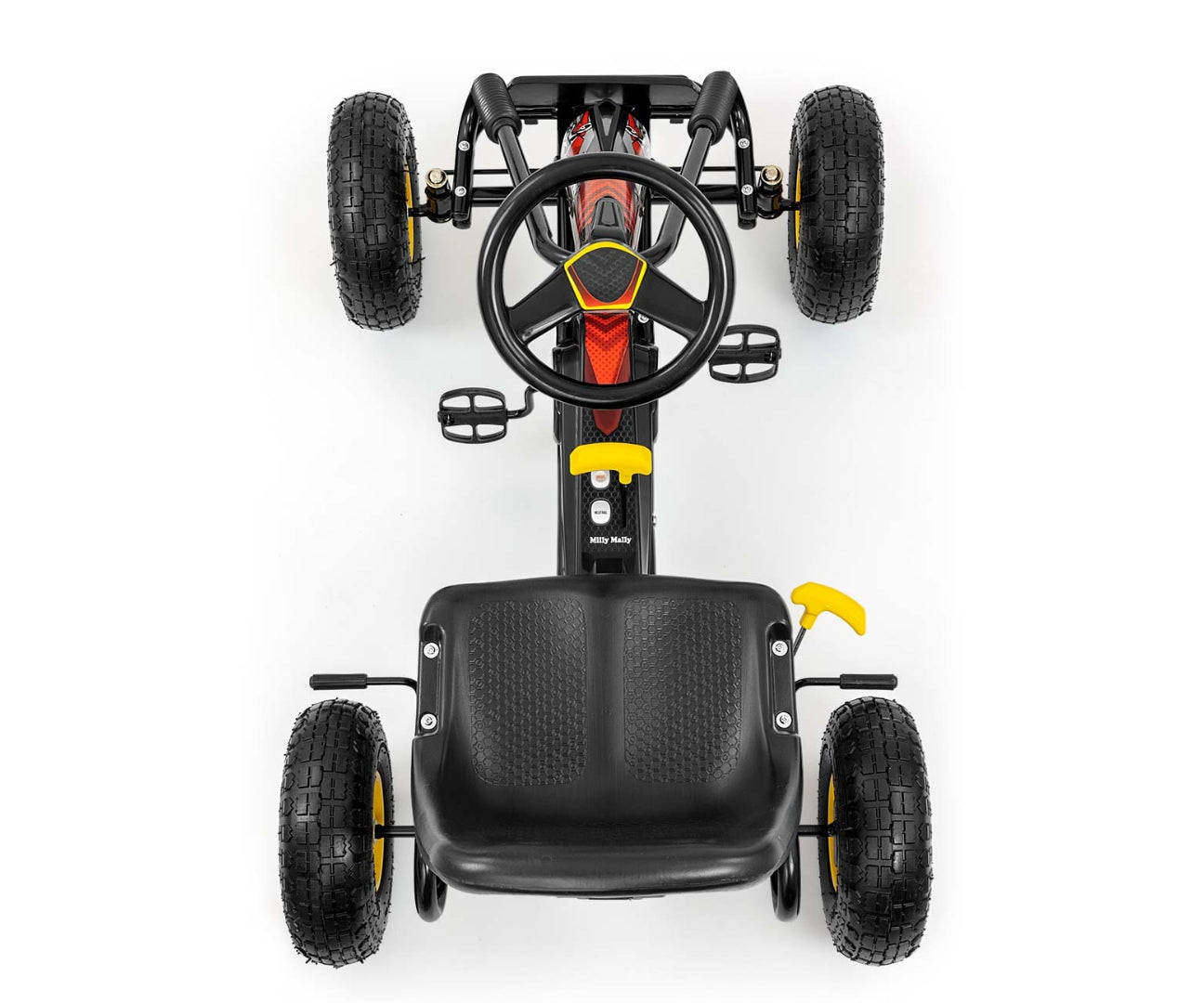 Thor Kart A Pedais Preto Milly Mally