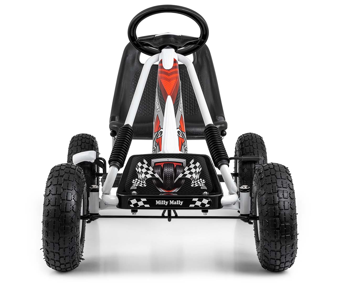 Kart A Pedais Thor White Milly Mally