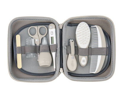 Conjunto de higiene pessoal - 8 peças Bege