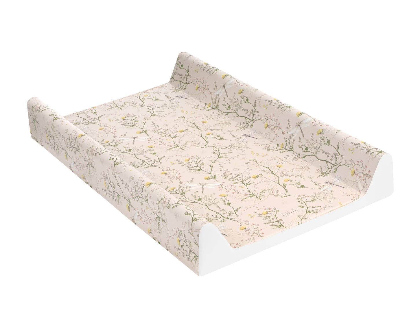 Muda fraldas em PVC rígido 50Ñ…80cm Secret Garden Bege