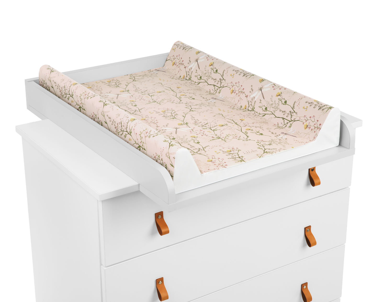 Muda fraldas em PVC rígido 50Ñ…80cm Secret Garden Bege