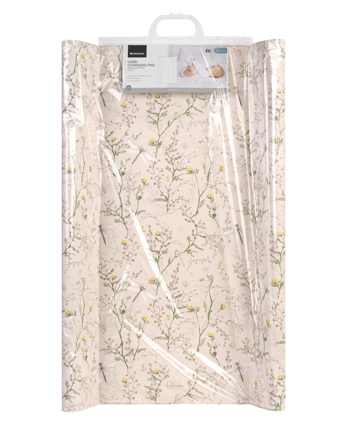 Muda fraldas em PVC rígido 50Ñ…80cm Secret Garden Bege