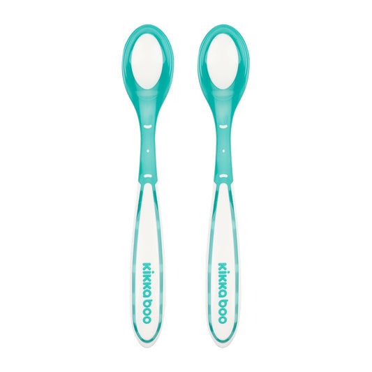 Colheres Termossensíveis Boo Mint de 2 peças