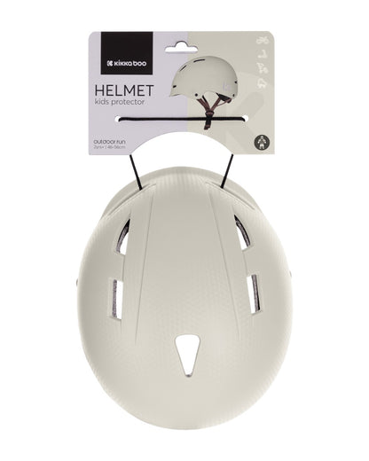 Capacete bege Kikkaboo