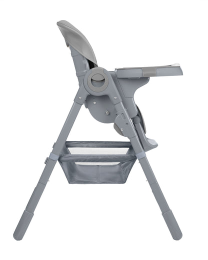 Cadeira de refeição Comfy+ cinza