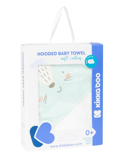 Toalha com capuz 90/90 cm Jungle King Kikkaboo